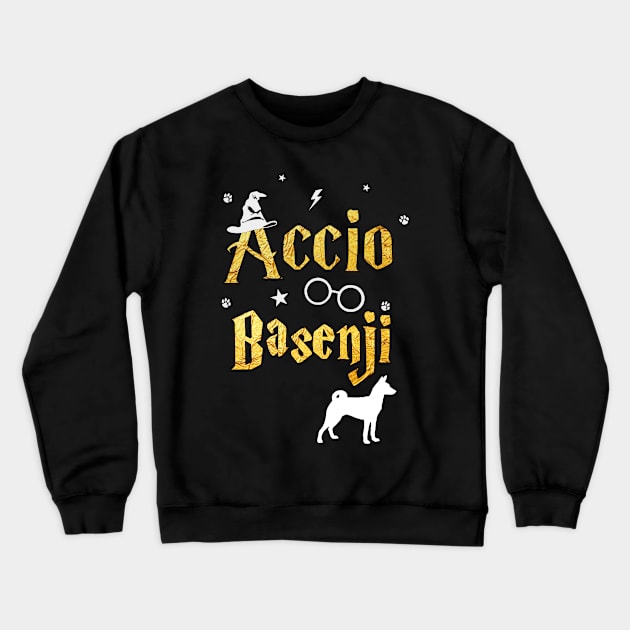 Basenji Crewneck Sweatshirt by dogfather